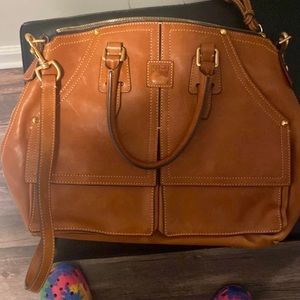 Large Dooney & Bourke Purse with long removable strap